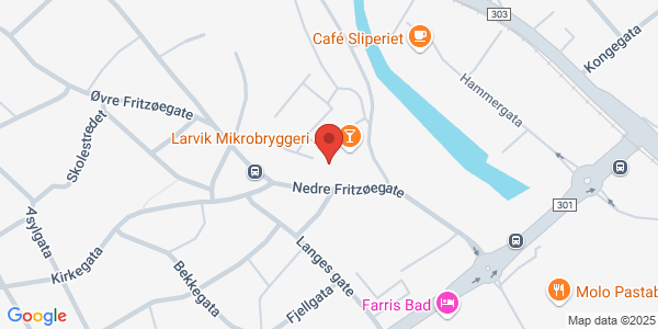 Map displaying event location