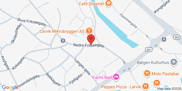 Map displaying event location
