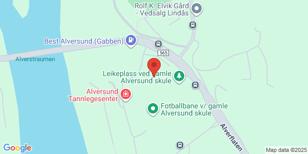 Kart som viser hvor arrangementet foregår