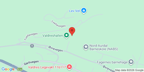 Kart som viser hvor arrangementet foregår