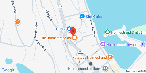 Kart som viser hvor arrangementet foregår