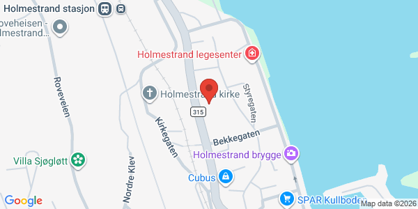 Kart som viser hvor arrangementet foregår
