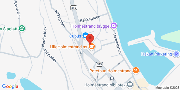 Kart som viser hvor arrangementet foregår