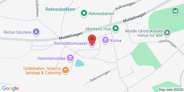 Map displaying event location