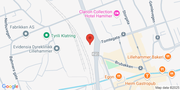Map displaying event location