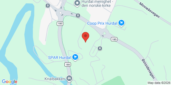 Kart som viser hvor arrangementet foregår