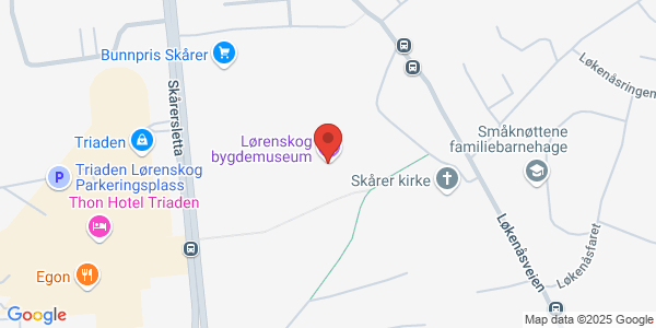 Map displaying event location