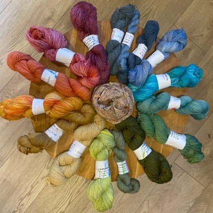 Kurs V25-10 Garnfarging med syrefarger