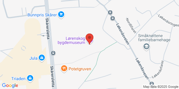 Map displaying event location