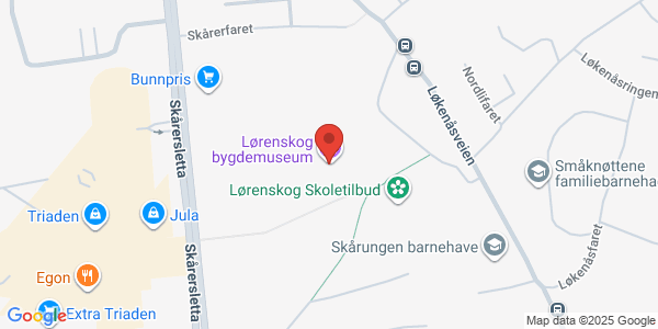 Map displaying event location