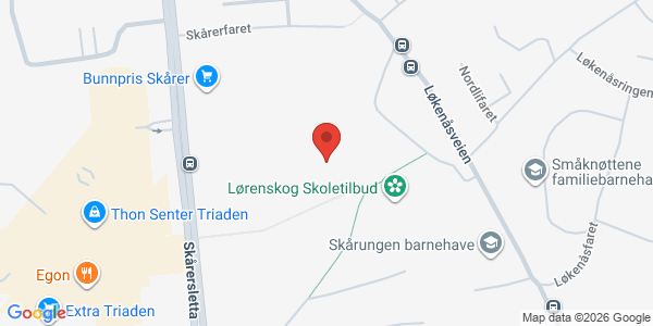Map displaying event location