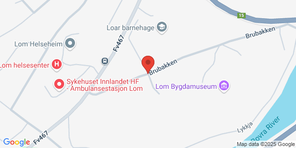 Map displaying event location