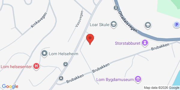 Kart som viser hvor arrangementet foregår