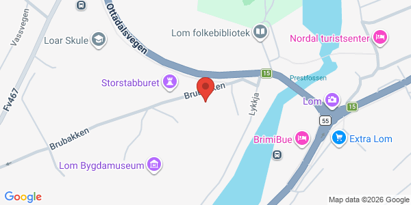 Kart som viser hvor arrangementet foregår