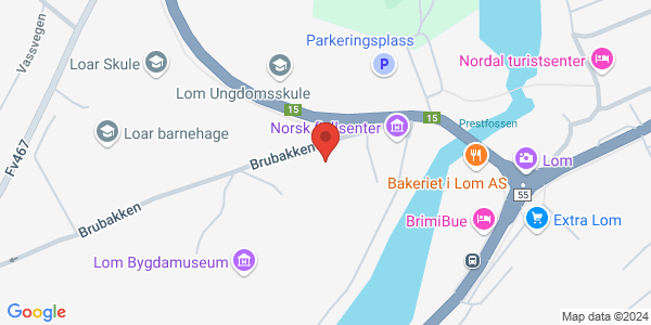 Map displaying event location