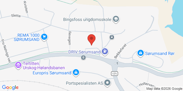 Map displaying event location