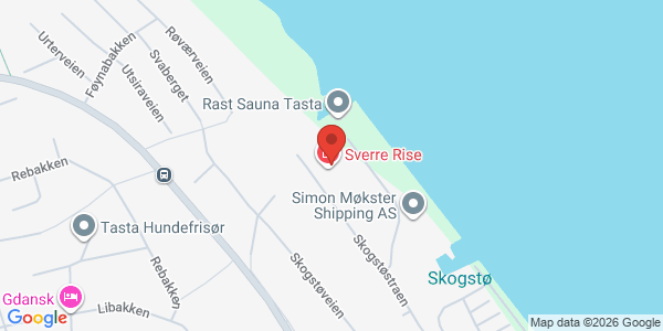 Kart som viser hvor arrangementet foregår