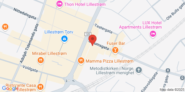 Map displaying event location