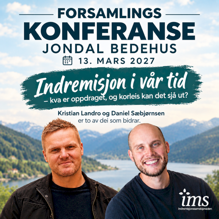 Forsamlingskonferansen 2027 - Jondal Bedehus
