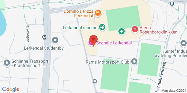 Map displaying event location