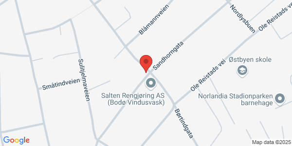 Map displaying event location