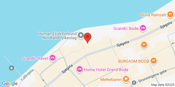 Map displaying event location