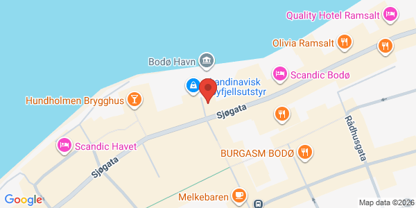 Map displaying event location