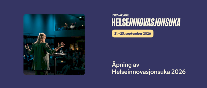 Åpning av Helseinnovasjonsuka 2026
