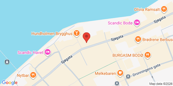Map displaying event location