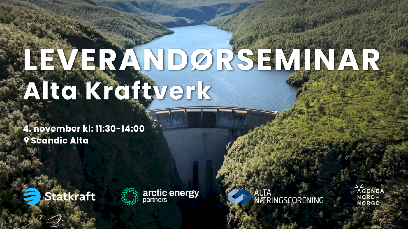 Leverandørseminar Alta kraftverk