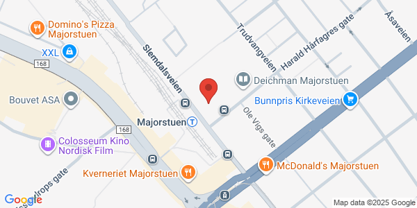 Map displaying event location