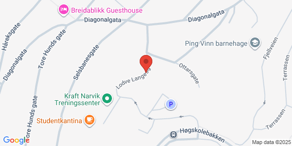 Map displaying event location