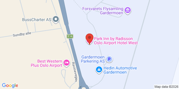 Map displaying event location