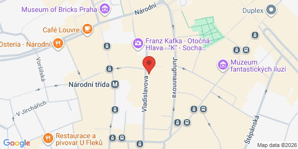 Map displaying event location