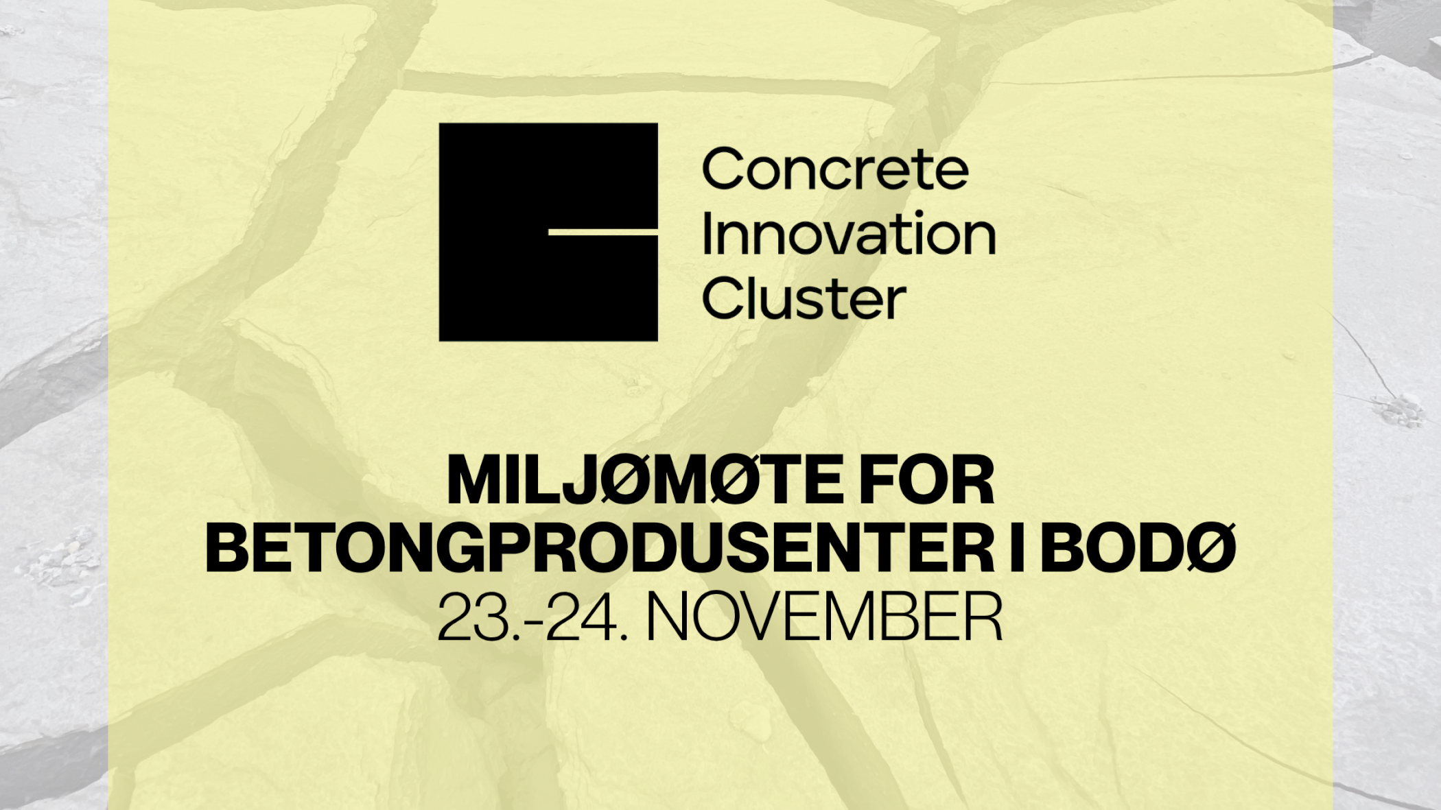 Miljømøte for betongprodusenter // BODØ