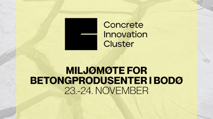 Miljømøte for betongprodusenter // BODØ