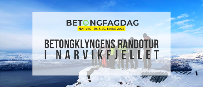 Betongklyngens årlige randotur i Narvikfjellet