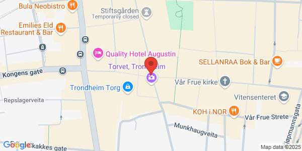 Map displaying event location