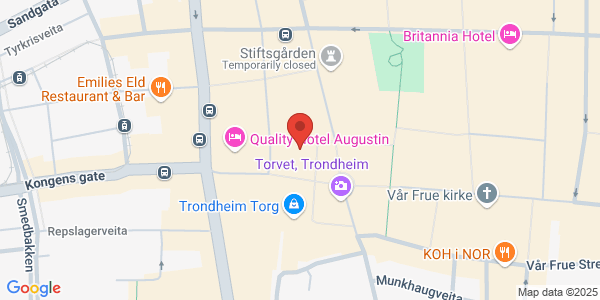 Map displaying event location