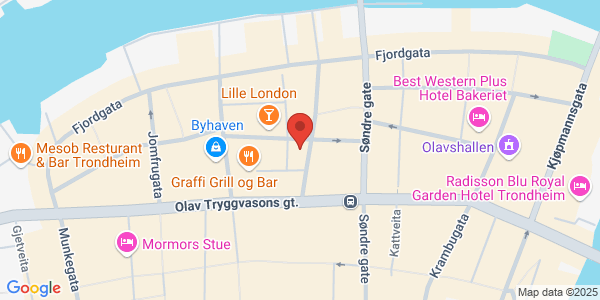 Map displaying event location