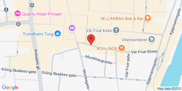 Map displaying event location