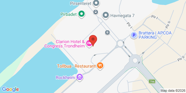 Map displaying event location