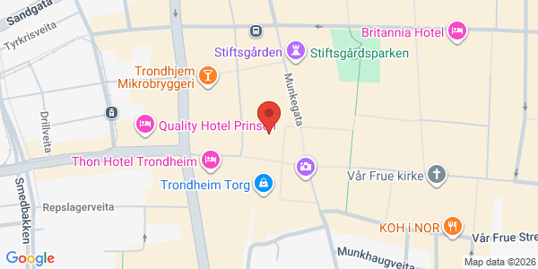 Map displaying event location