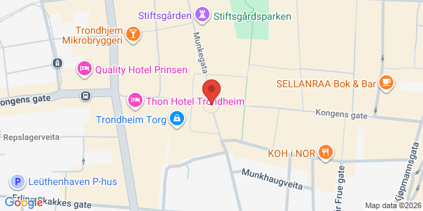 Map displaying event location