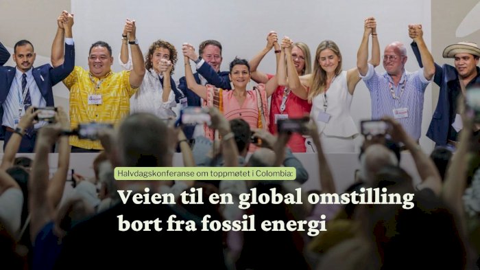 Halvdagskonferanse: Veien til en global omstilling bort fra fossil energi