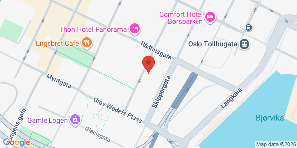 Map displaying event location