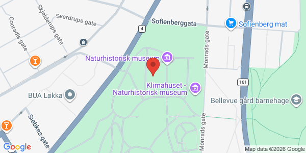 Map displaying event location
