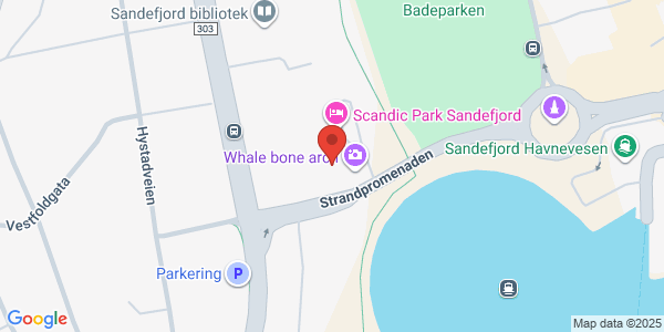 Map displaying event location