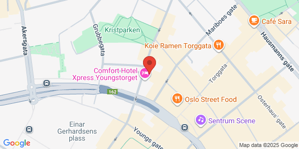 Map displaying event location