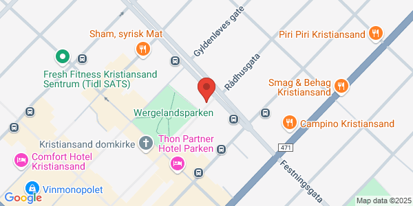 Map displaying event location